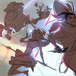 Wild Rift League Of Legends Wiki Fandom The 40 first champions that joined the rift received a new splash art. wild rift league of legends wiki fandom