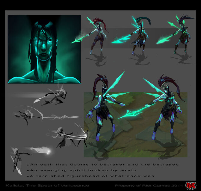 Kalista Champion Concept