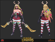 Slay Belle Katarina Model 2 (by Riot Artist Hector Moran)