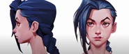 Jinx Arcane Concept 7.png (1.58 MB) Jinx "Arcane" Concept 7 (by Riot Contracted Artists Fortiche Productions)