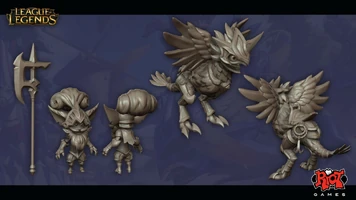 Sir Kled Model 1 (vom Riot-Künstler Trevor Carr)