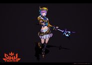 Soul Fighter Lux Model 4 (by Riot Artist Annie Kwon)