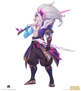Koncept Yasuo Duchowego Rozkwitu "Duchowe Więzi" 1 (autor: Steve Zheng)