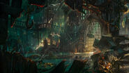 Gangplank's Slaughter Docks warehouse, Bilgewater