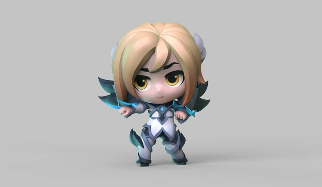 Figurka iG Kai'Sy 1 (autor: DragonFly Studio)