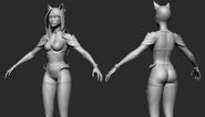 AR K/DA Ahri Model 3 (by Riot Contracted Artist Frank Daniel Moen Vedvik)