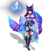 Ahri SpiritBlossom (Aquamarine)