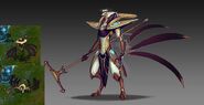 Azir Concept 11 (by Riot Artist Gem 'Lonewingy' Lim)