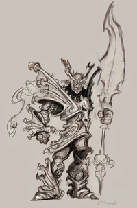 Jarvan IV. Konzept 1 (vom Riot-Künstler Edmundo 'odnumde' Sanchez)