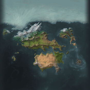 Runeterra Terrain map