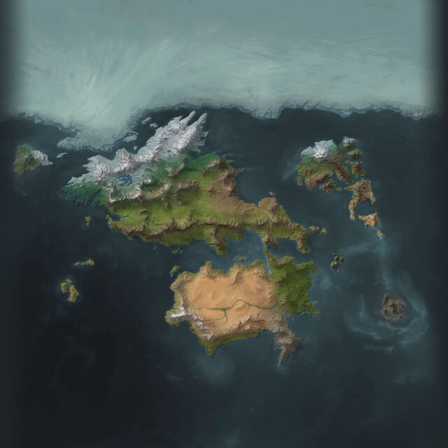 Runeterra Terrain map