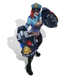 Vi Officer (Aquamarine)
