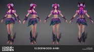 Elderwood Ahri Update Model 3 (by Riot Artist Kylie Jayne Gage)