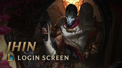 Jhin, the Virtuoso - Login Screen