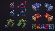 Minion Skin Models (by Riot Artist Andrey Petrashov)