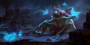 Fading Icon "Legends of Runeterra" Illustration (by Riot Contracted Artists Dao Trong Le)