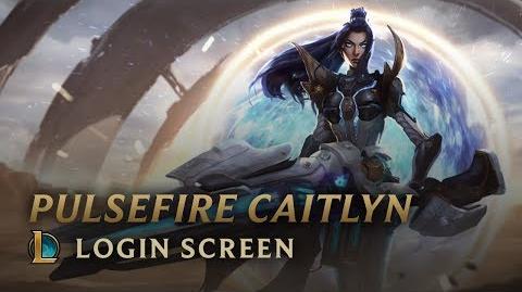 Pulsefire Caitlyn - Login Screen