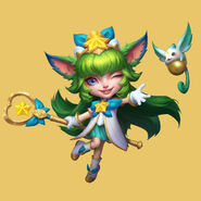 Star Guardian Lulu "Wild Rift" Promo 1 (by Riot Contracted Artist SaBBaT.Laomo)