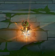 Эффект заряженной атаки на цели