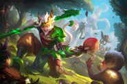 Jade Dragon Wukong "Wild Rift" Promo (by Riot Contracted Artist kun qin)