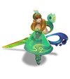 Gwen SpaceGroove (Emerald)