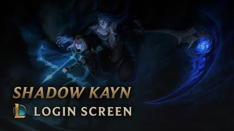 Shadow Kayn - Login Screen