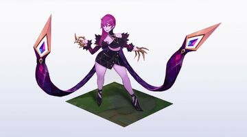 K/DA-Evelynn Konzept 1 (vom Riot-Künstler Jesse 'Trayil' Li)