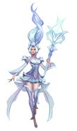 Crystal Rose Janna Concept 2 (by Riot Artist Thomas 'Hylia' Randby)