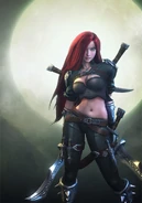 Katarina Update Model 2 (by Riot Artist Burr Johnson)