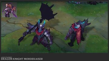 Drachenritter Mordekaiser Update Konzept 1 (vom Riot-Künstler Sunny 'Kindlejack' Koda)