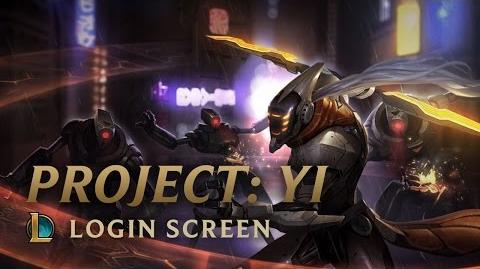 PROJECT Yi - Login Screen