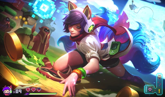 Pierwsza wersja Arcade Ahri