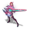 Caitlyn BattleAcademia (Rose Quartz)