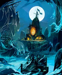 Schatteninseln "Zur waghalsigen Liebsten" Illustration 1