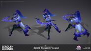 Spirit Blossom Vayne Model 5 (by Riot Artist Kylie Jayne Gage)