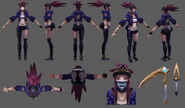 K/DA Akali Model 1