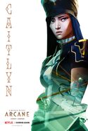Caitlyn "Arcane Season 1" Promo 1 (by Riot Contracted Artists Fortiche Productions)