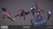 Battle Academia Caitlyn Model 3 (by Riot Artist Liem Nguyen)