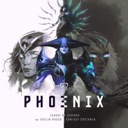 Worlds 2019 "Phoenix" Cover (by Riot Artist Andrzej Dybowski)