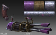 Jinx "Arcane" Concept 2 (by Riot Artist Arnaud-Loris Baudry)