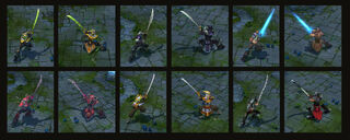 Classic Master Yi & Skins (Visual Update)