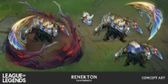 Dawnbringer Renekton Concept 2 (by Riot Contracted Artist Roy Zhang)
