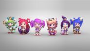 Star Guardian Statue model 01
