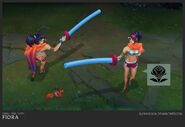 Pool Party Fiora Concept (by Riot Artist Sunny 'Kindlejack' Koda)