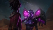 Kai'Sa "Hollowspun" Illustration (by Riot Contracted Artist Grafit Studio)