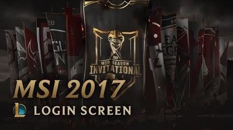 MSI 2017 - Login Screen
