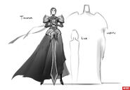 Tianna Crownguard "Legends of Runeterra" Concept 1 (by Riot Artist DEN)