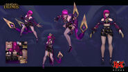 K/DA Evelynn Model 2 (by Riot Artist Trevor Carr)