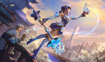 Live Wallpaper: League of Legends - Spellthief Lux 