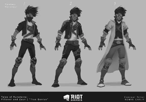 Piltover "Wahres Genie" Konzept 1 (vom beauftragten Riot-Künstler Roman Chaliy)